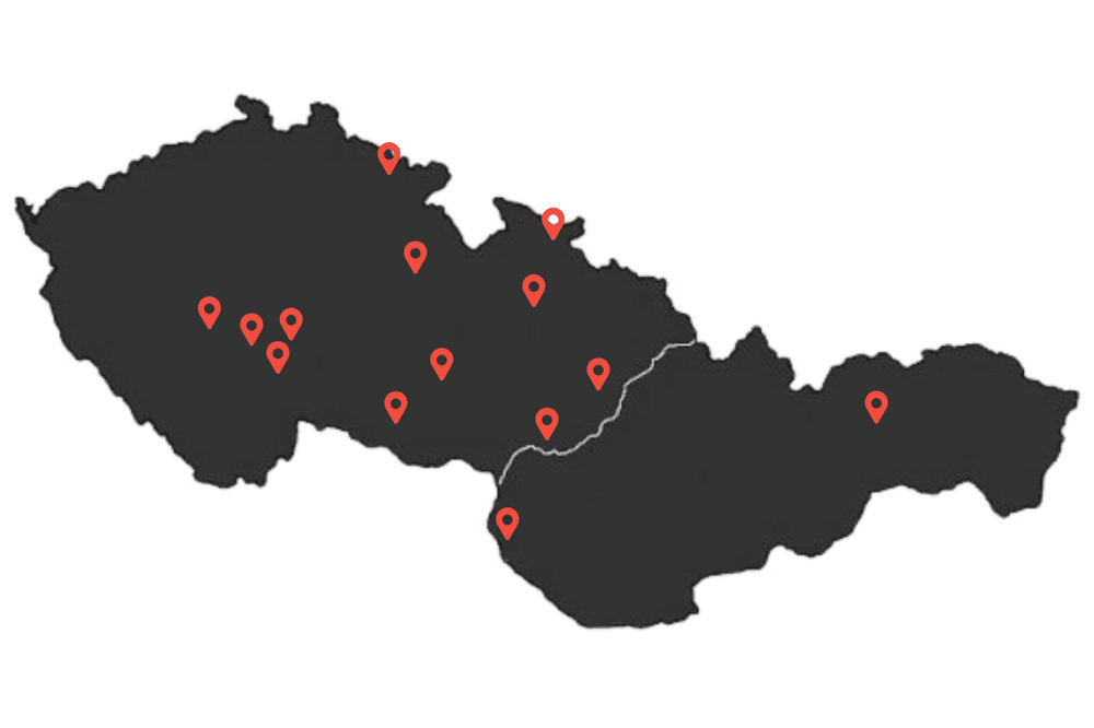 Mapa míst