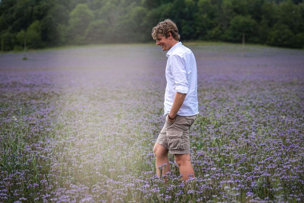 Erich Vodňanský v bzučícím poli svazenky, foto: Foodpioneer